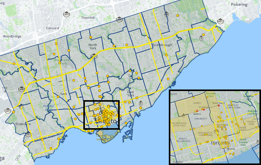 Figure 3. Toronto Star coverage of crime and policing news